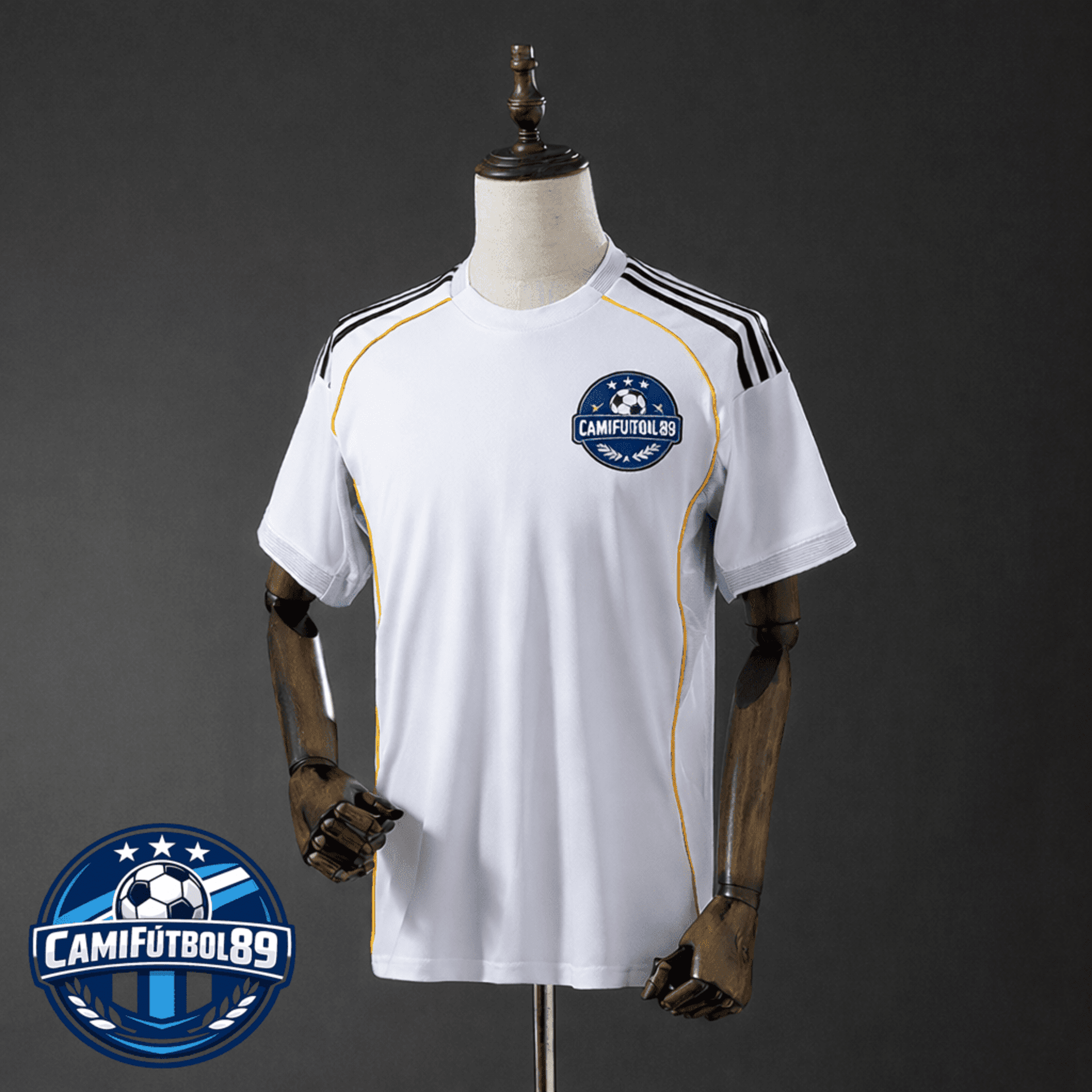 Camiseta blanca 25/26 estilo Madrid - 1