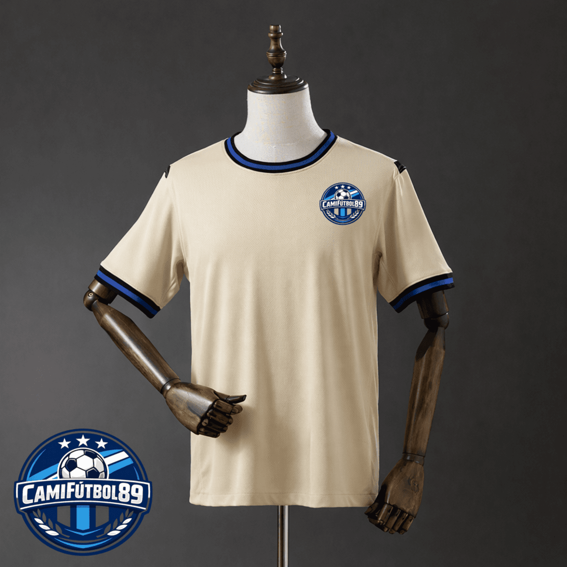 Camiseta oro 25/26 estilo Barcelona 2 - 1