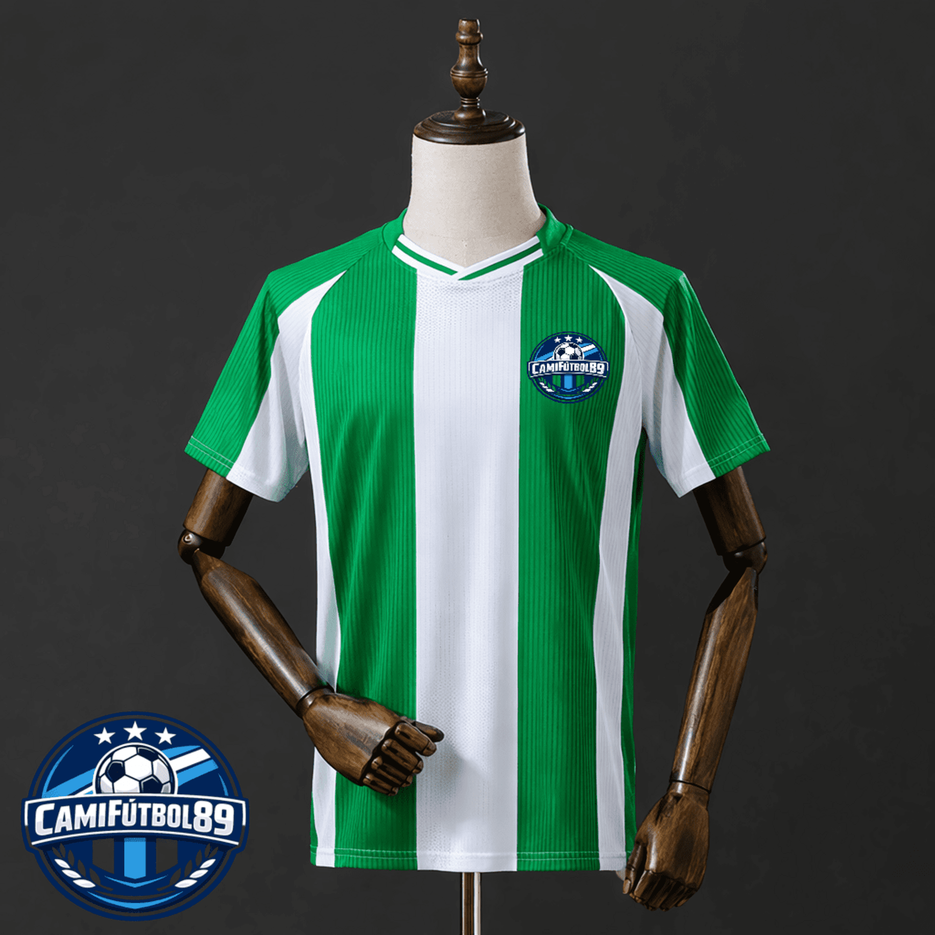 Camiseta verde y blanca 25/26 estilo Betis - 1