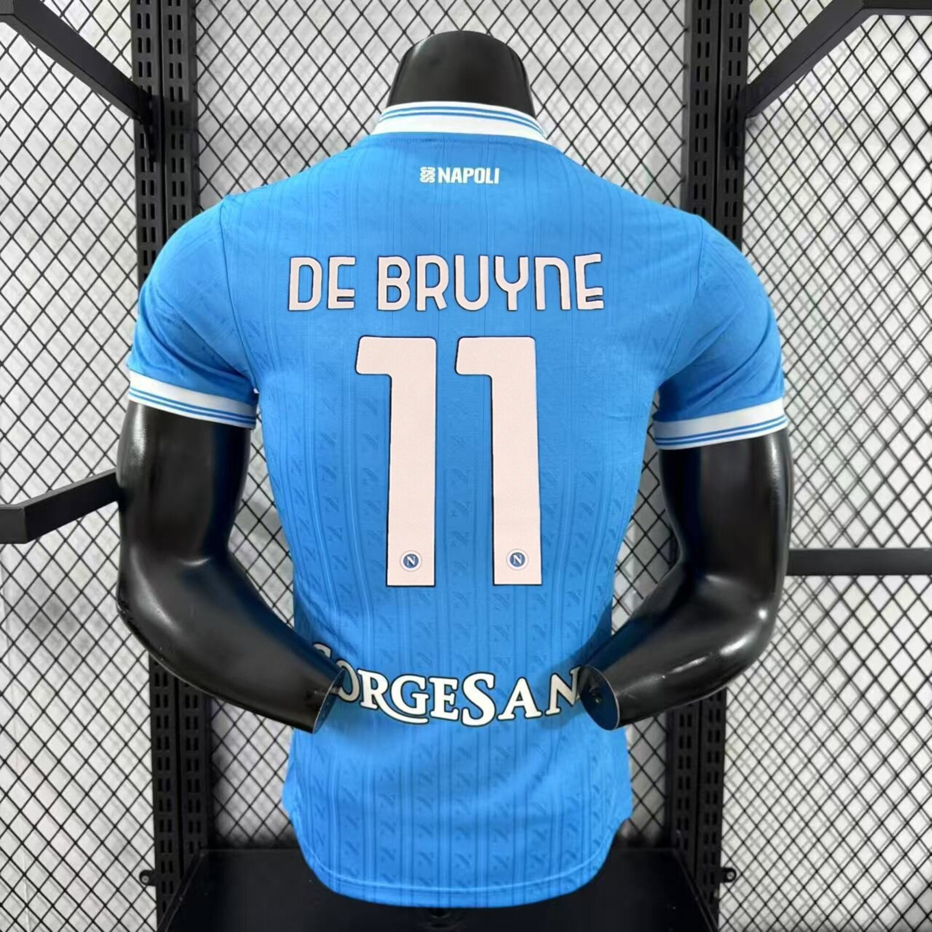 Camiseta Edición Jugador SSC Napoli 25/26 (DE BRUYNE 11) - 2