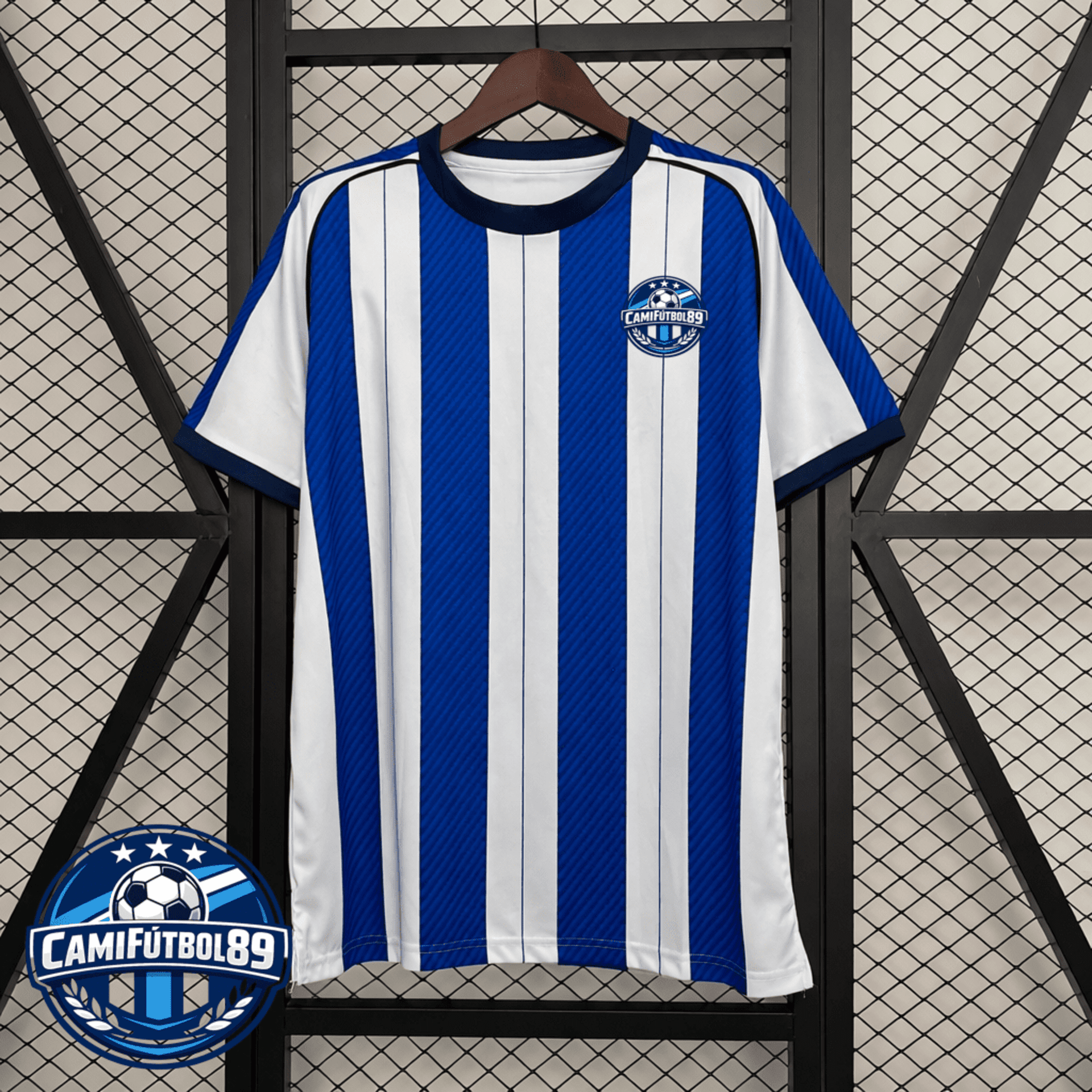 Camiseta azul y blanca 25/26 estilo Sociedad - 1